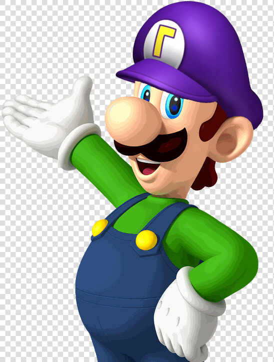 Waluigi’s Hat On Luigi   Luigi Mario Bros Png  Transparent PngTransparent PNG
