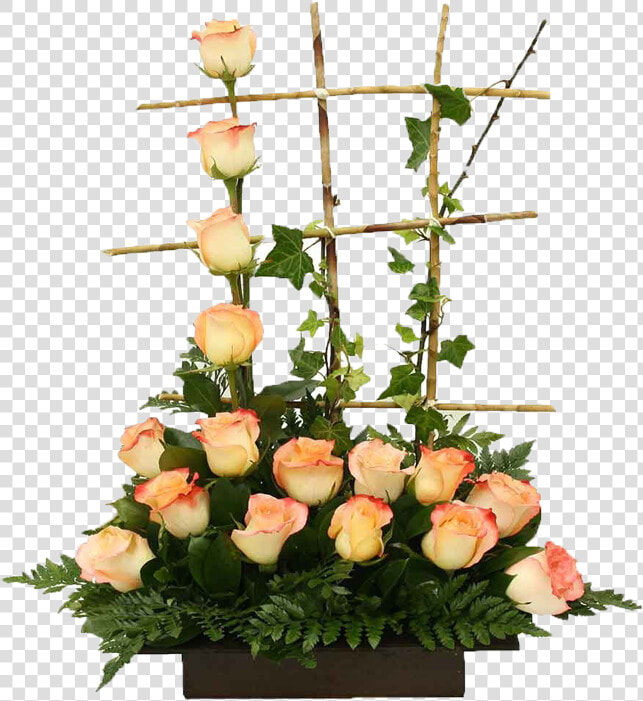Transparent Ramo De Rosas Png   Arreglos Florales En Madera  Png DownloadTransparent PNG