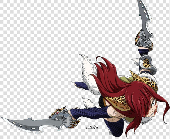 Transparent Erza Scarlet Png   Erza Render  Png DownloadTransparent PNG