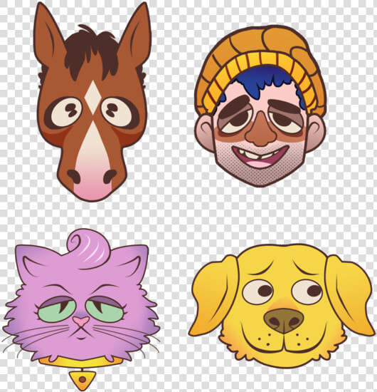 Bojack Horseman Mr Peanutbutter Movie  HD Png DownloadTransparent PNG
