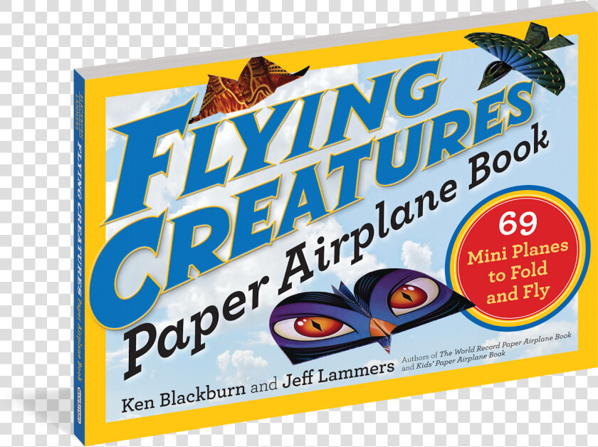 Flying Creatures Paper Airplane Book  HD Png DownloadTransparent PNG