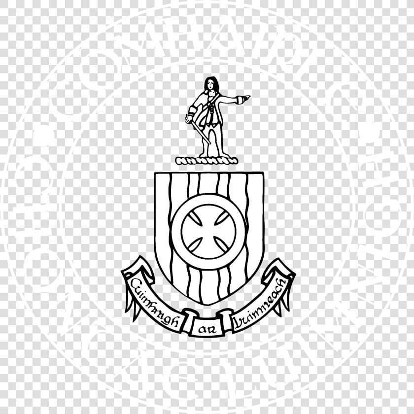 Limerick County Crest Logo Black And White   Illustration  HD Png DownloadTransparent PNG