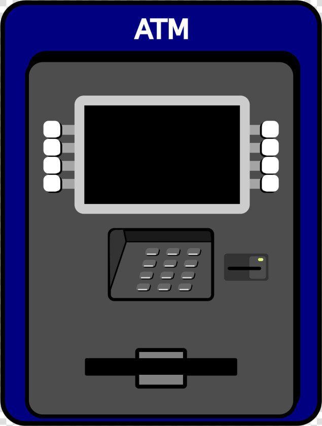Free Simple Atm Machine Clip Art Bulletin Boards Png   Clipart Atm Machine Png  Transparent PngTransparent PNG
