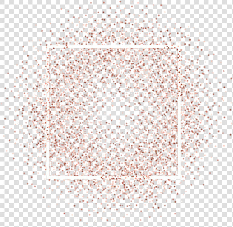  rosegold  sparkles  frame  border  square  geometricshapes  HD Png DownloadTransparent PNG