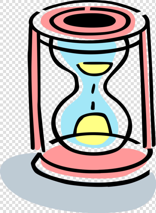 Vector Illustration Of Hourglass Or Sandglass  Sand  HD Png DownloadTransparent PNG