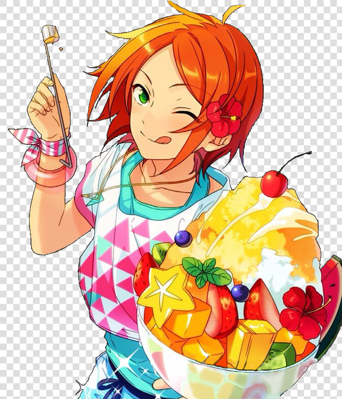 Hinata Aoi Beach House Dialogue Render   Ensemble Stars Hinata Aoi Render  HD Png DownloadTransparent PNG