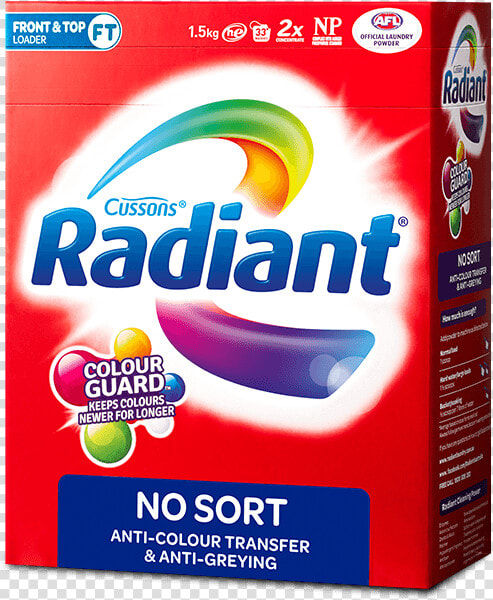 Radiant Laundry Powder  HD Png DownloadTransparent PNG