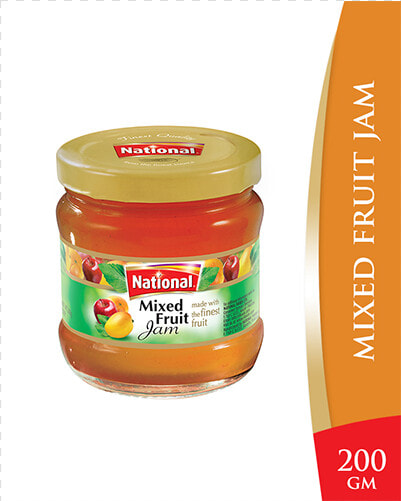 National Mix Fruit Jam   National Mixed Fruit Jam 200g  HD Png DownloadTransparent PNG