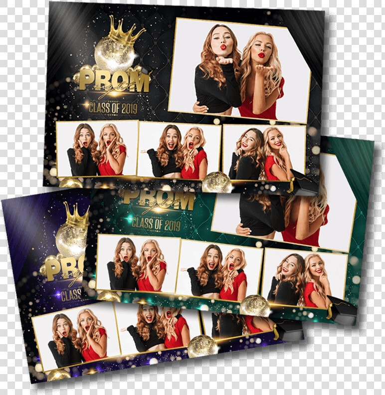 Prom Night Styles   Glitz And Glamour Photo Booth Layout  HD Png DownloadTransparent PNG