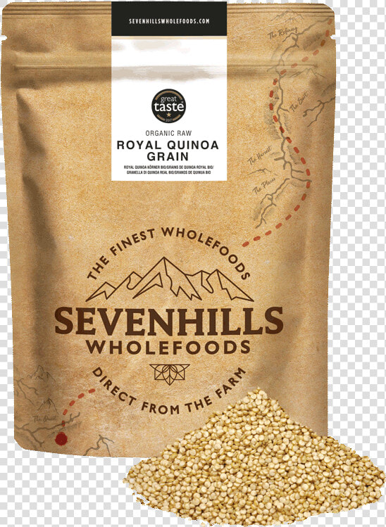 Sevenhills Wholefoods Organic Raw Royal Quinoa Grain   Whole Foods Hemp Protein Powder  HD Png DownloadTransparent PNG