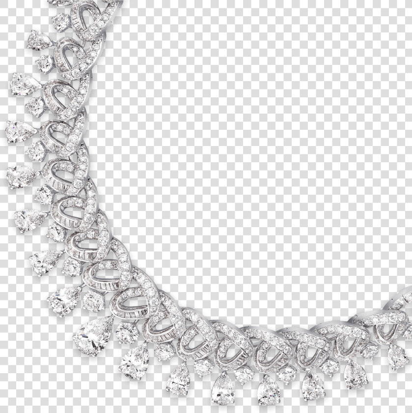 A Close Up Of A Graff Diamond Necklace  HD Png DownloadTransparent PNG