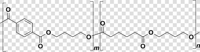 Pbat Repeat Unit   Pbat Chemical Structure  HD Png DownloadTransparent PNG