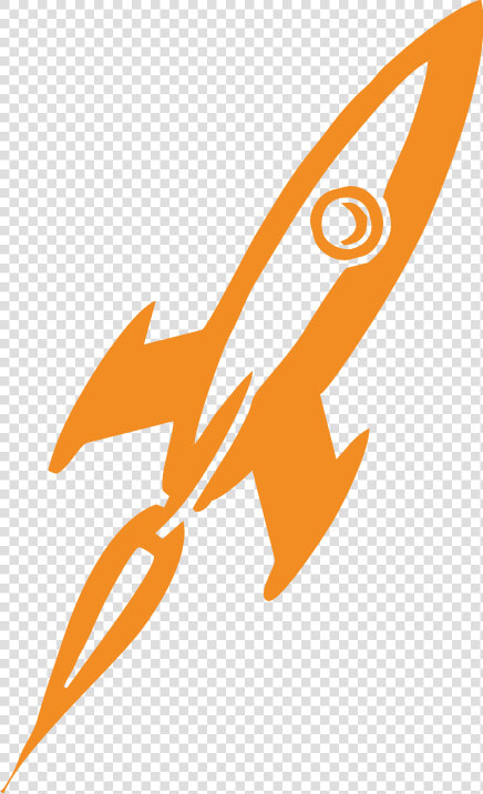 Background Rocket Ship   Orange Rocket Ship Png  Transparent PngTransparent PNG