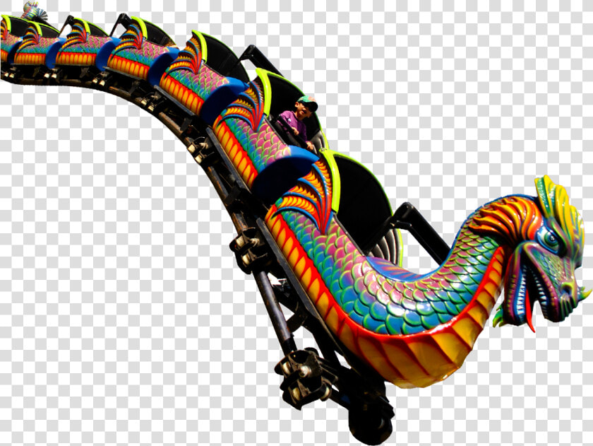 Dragon Wagon Roller Coaster   Roller Coaster  HD Png DownloadTransparent PNG