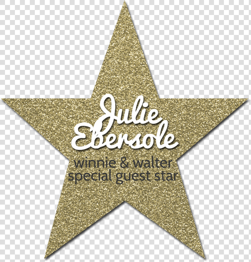 Gueststar Julieebersole   Estrelas Douradas Para Imprimir  HD Png DownloadTransparent PNG