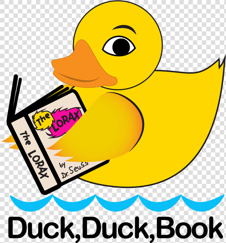 Cartoon Duckling Reading Book  HD Png DownloadTransparent PNG