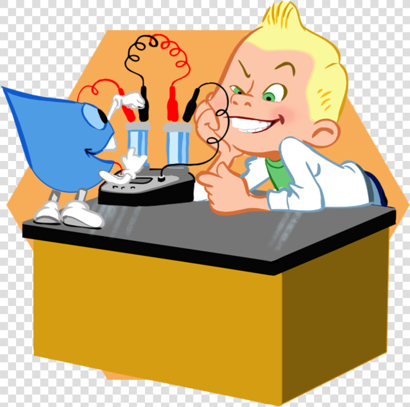 Electrolysis Cartoon  HD Png DownloadTransparent PNG