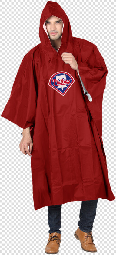 Philadelphia Phillies Rain Runner Poncho By Northwest   San Francisco 49ers Poncho  HD Png DownloadTransparent PNG