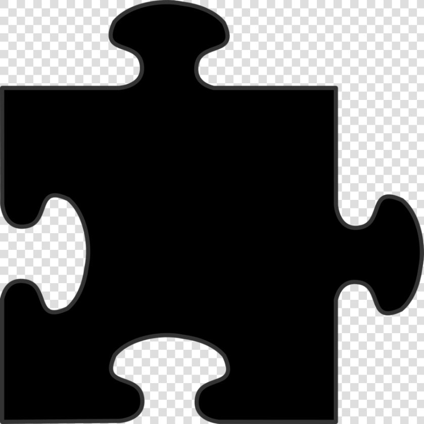 Black Puzzle Piece Png Clipart Jigsaw Puzzles Clip   Black Puzzle Piece Png  Transparent PngTransparent PNG