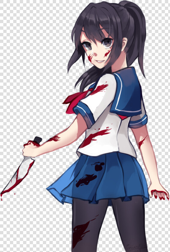 Ayano Yan Chan Yanderesimulator   Gambar Anime Yandere Simulator  HD Png DownloadTransparent PNG