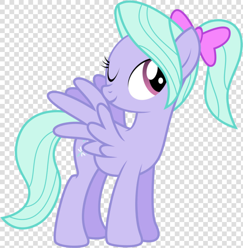 My Little Pony Ponytail   Flitter My Little Pony  HD Png DownloadTransparent PNG