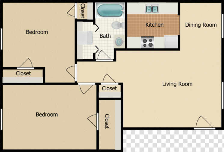 Thelee 2b1b 850 928770   Floor Plan  HD Png DownloadTransparent PNG
