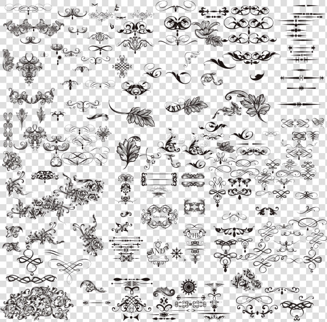 Banner Free Ornament Retro Ornaments Png   Ornament Vector Png Transparent  Png DownloadTransparent PNG