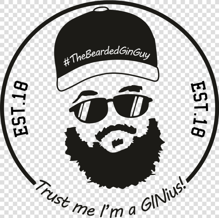 Transparent White Beard Png   Beard Logo Design Hd  Png DownloadTransparent PNG