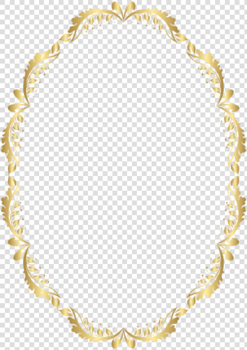 Oval Frame Transparent Clip Art Image   Oval Gold Frame Png  Png DownloadTransparent PNG