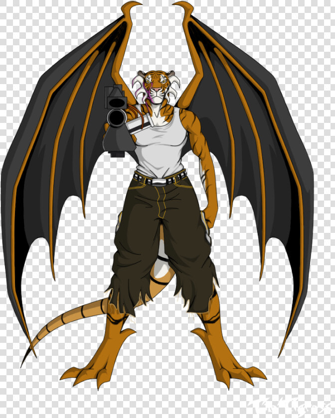Shock Rifle Gargoyle   Cartoon  HD Png DownloadTransparent PNG