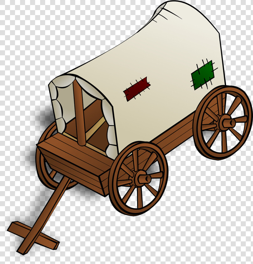 Wagon Pioneer Caravan Free Photo   Caravan Clip Art  HD Png DownloadTransparent PNG