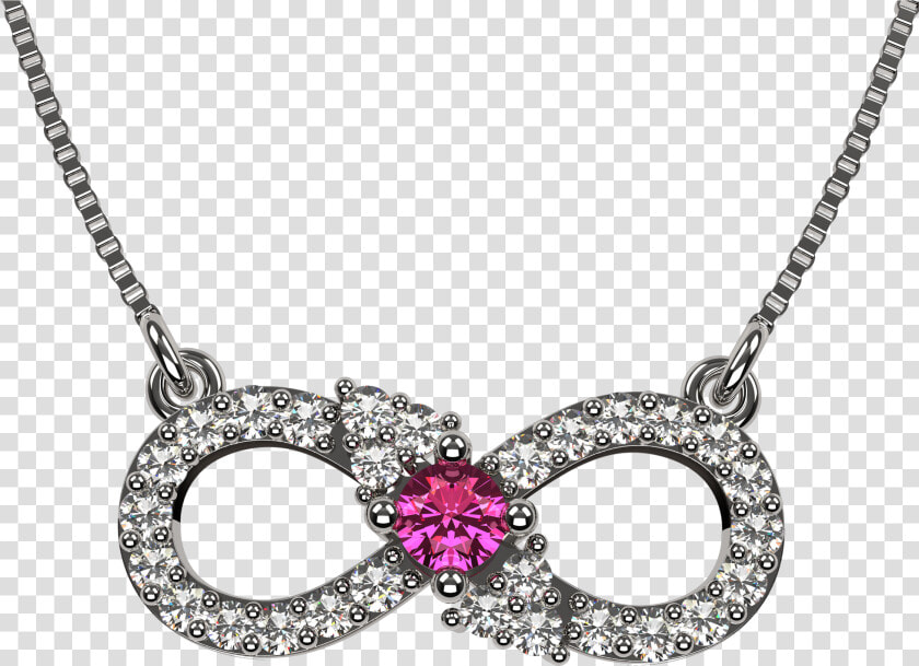 Nana Infinity Mother amp    Neon Cross Necklace  HD Png DownloadTransparent PNG
