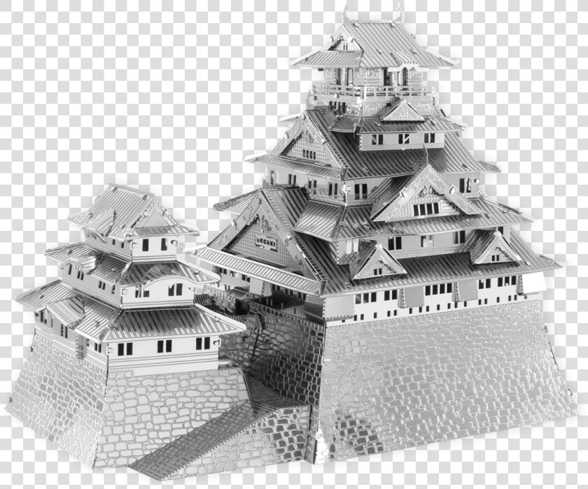 Picture Of Osaka Castle   Metal Earth Osaka Castle  HD Png DownloadTransparent PNG