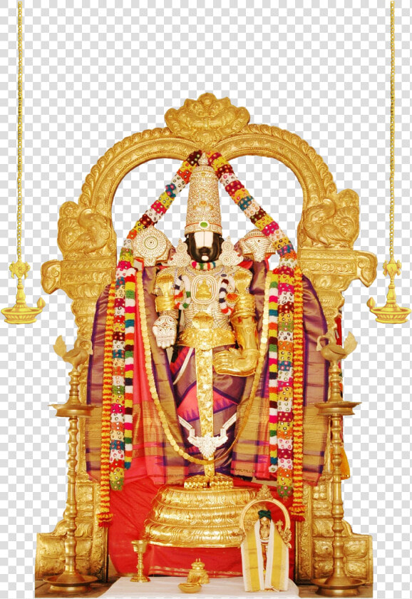Transparent Throne Of God Clipart   Lord Venkateswara Png  Png DownloadTransparent PNG