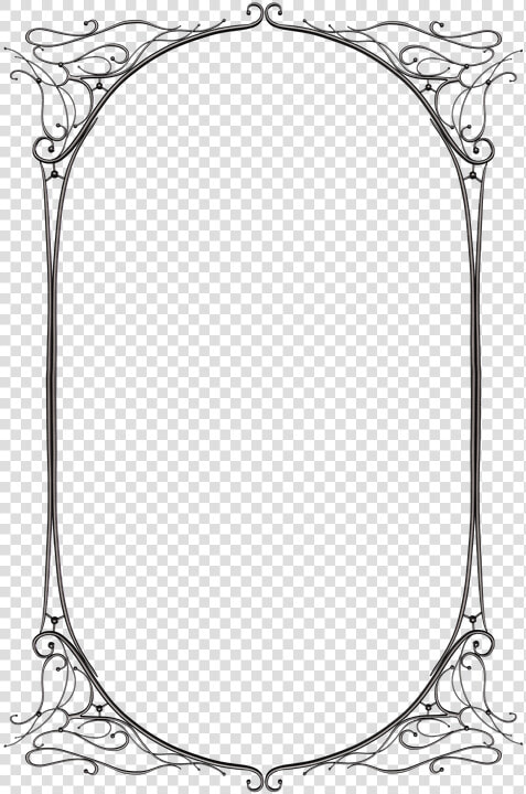 Dark  Gothic  Fantasy  Black  Metal  Frame  Picture   Gothic Borders Clip Art  HD Png DownloadTransparent PNG
