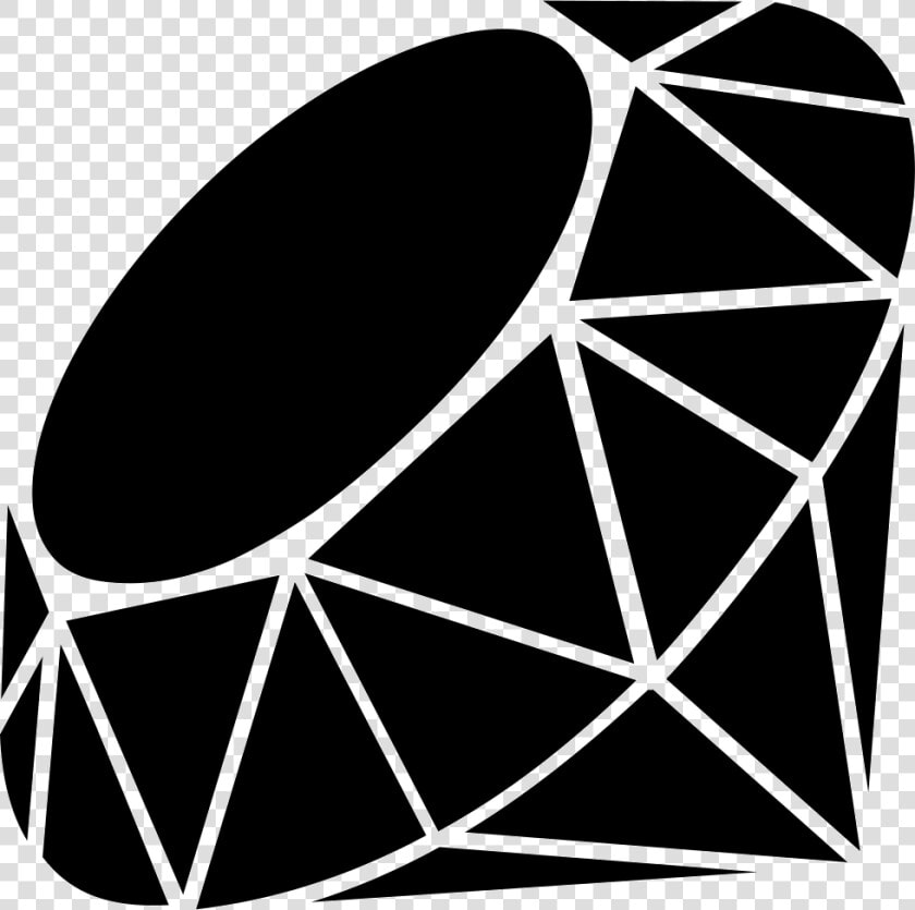 Prog Ruby   Ruby Black And White  HD Png DownloadTransparent PNG