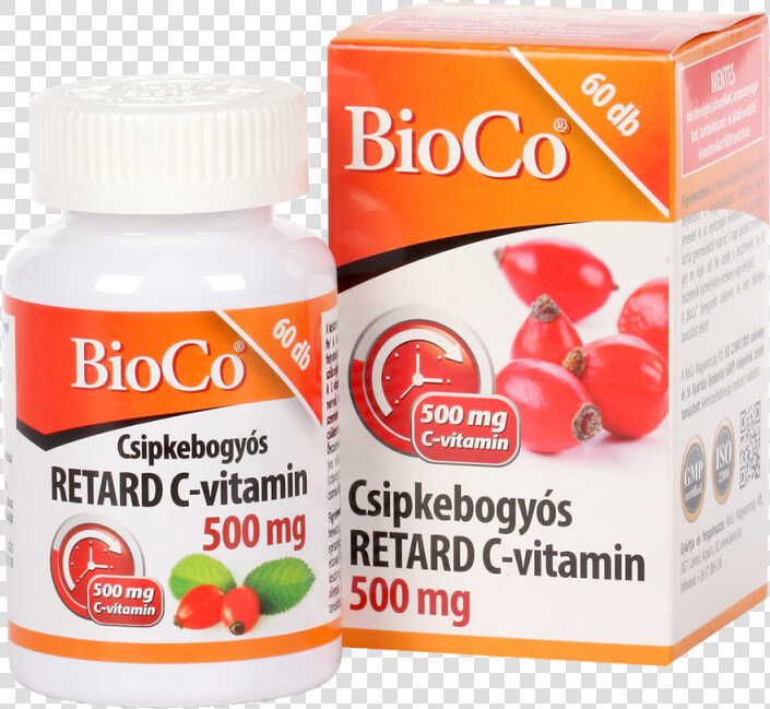 Bioco Csipkebogyós C vitamin 500 Mg Retard Tabletta   Bioco Csipkebogyós 1000 Mg C Vitamin Szerves Cink  HD Png DownloadTransparent PNG