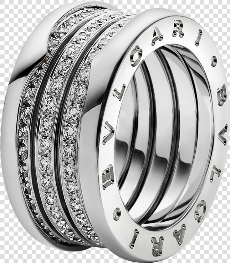 White Gold Bulgari Ring  HD Png DownloadTransparent PNG