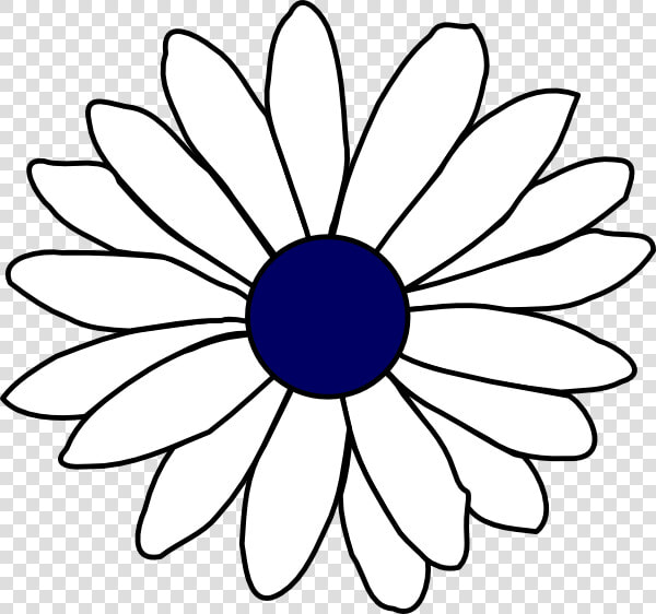 Daisy S Clipart Art   Daisy Flower Clip Art Black And White  HD Png DownloadTransparent PNG