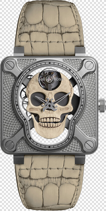 Bell Ross Watches Burning Skull  HD Png DownloadTransparent PNG