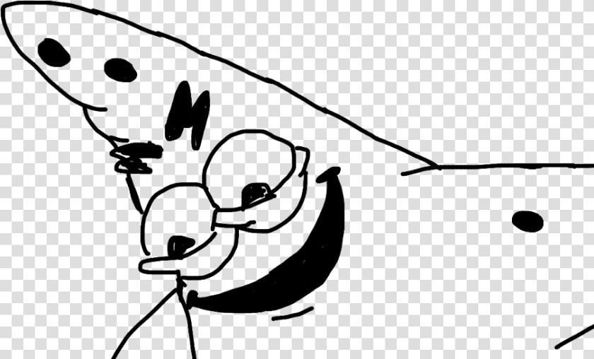  meme  patrick  patrickstar  spongebob  freetoedit   Patrick Star Meme Drawing  HD Png DownloadTransparent PNG