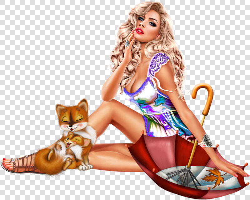Femmes Automne Tube Illustration 3d Autumn Png   Illustrations Tubes Femmes  Transparent PngTransparent PNG