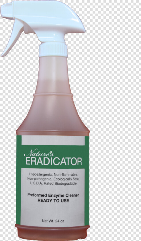 Nature S Eradicator Pre Formed Enzyme Cleaner   Bottle  HD Png DownloadTransparent PNG