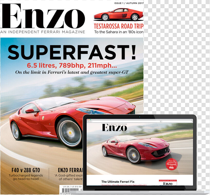 Ferrari Magazine Enzo  HD Png DownloadTransparent PNG