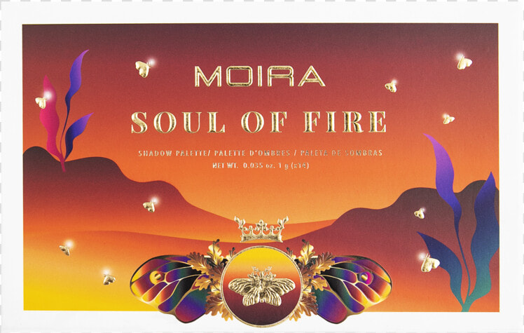 Soul Of Fire Palette Data Mfp Src   cdn   Moira Cosmetics Soul Of Fire  HD Png DownloadTransparent PNG
