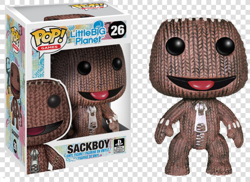 Funko Pop Games Little Big Planet Sackboy   Little Big Planet Funko Pop  HD Png DownloadTransparent PNG