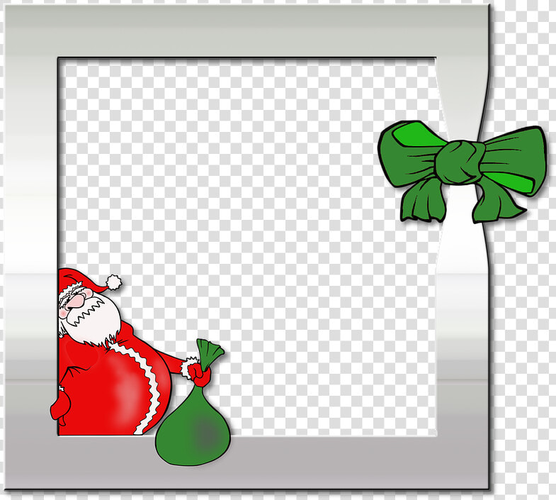 Photo Frame  Photo  Album  Santa Claus  Silver   Ramka Mikołaj  HD Png DownloadTransparent PNG