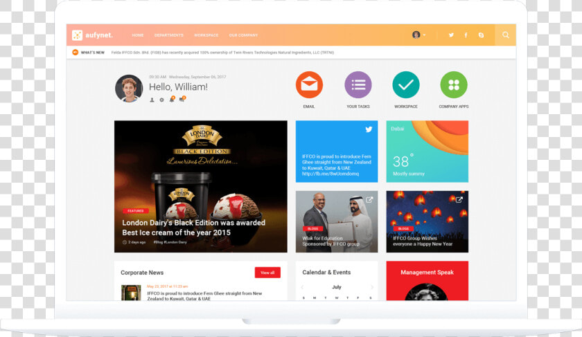 Sharepoint Intranet Template   Sharepoint 2018 Intranet Designs  HD Png DownloadTransparent PNG