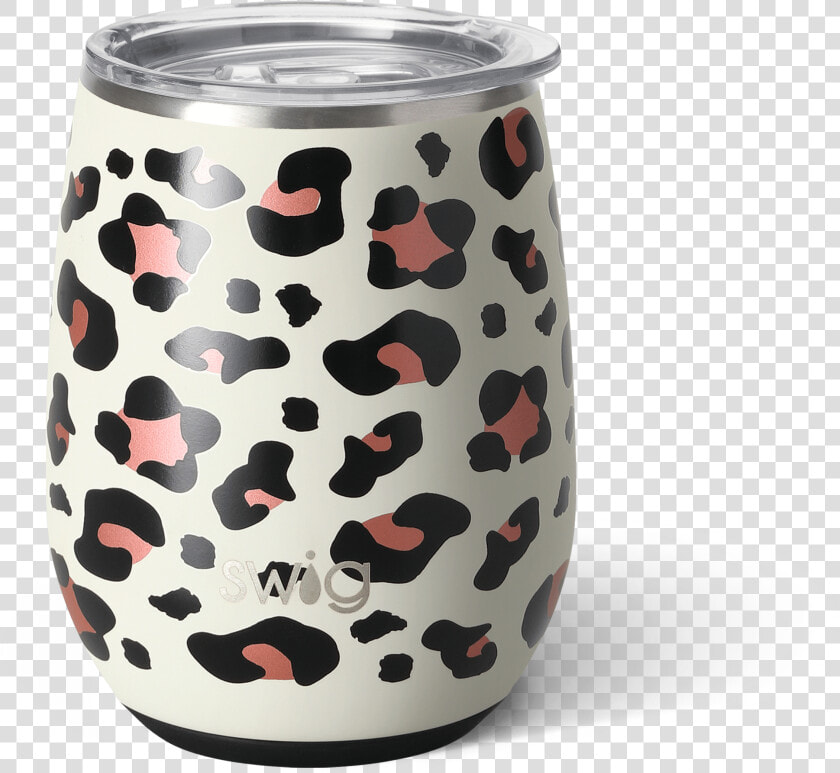 Swig Leopard Wine Tumbler  HD Png DownloadTransparent PNG