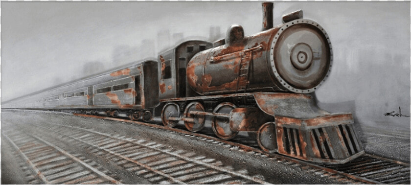 3 D Locomotive Art  HD Png DownloadTransparent PNG